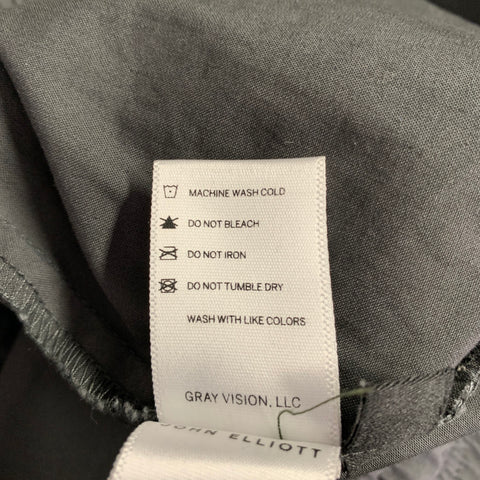 JOHN ELLIOTT Size 30 Grey Cotton Cargo Shorts