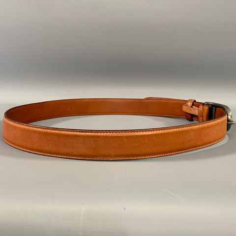 RALPH LAUREN Size 34 Brown Leather Belt