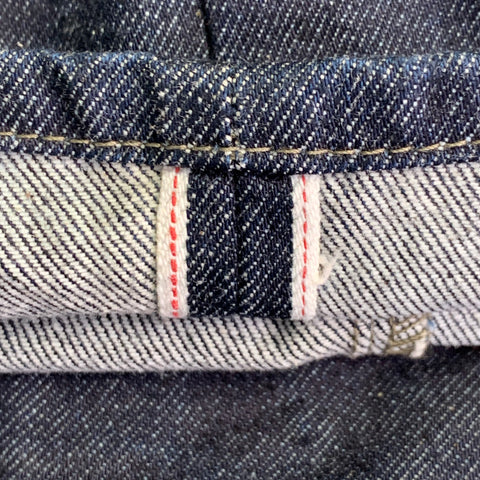 J.BRAND Taille 31 Jean Tyler Bleu Indigo en Coton Selvedge