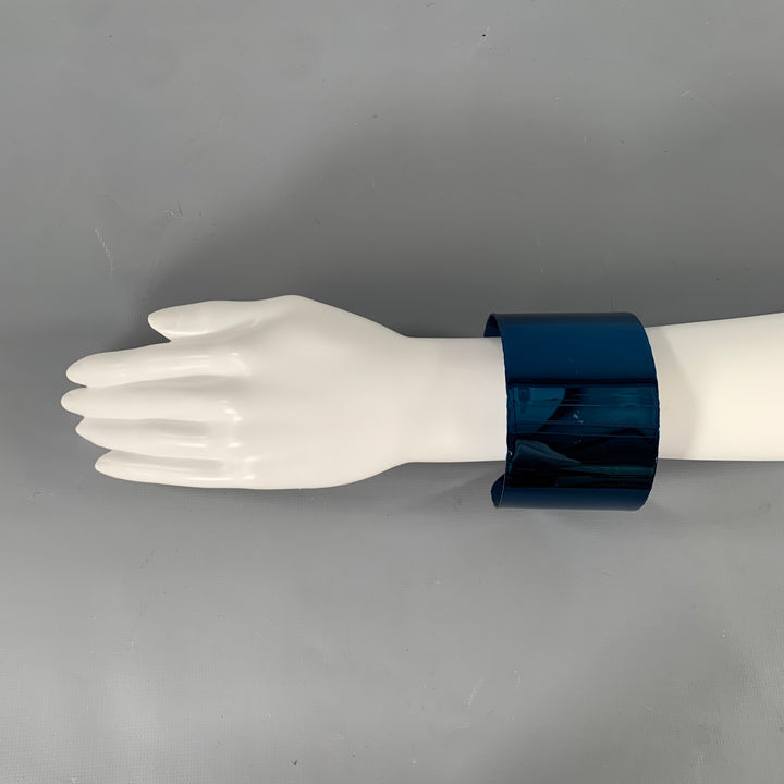 MAISON MARTIN MARGIELA Blue Metallic Metal Bracelet