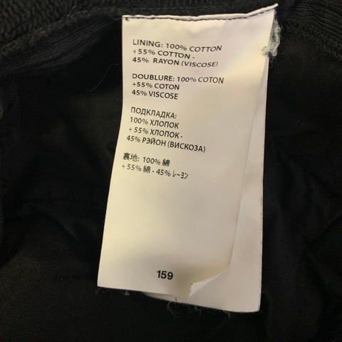 HAIDER ACKERMANN Size S Black Cotton Blend Joggers Casual Pants