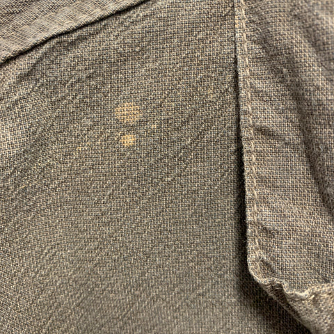 TENDER CO. Size L Grey Taupe Wash Cotton Shirt Jacket