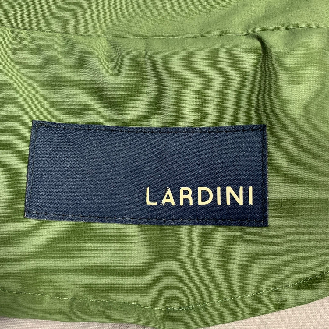 LARDINI Size 40 Green Double Breasted Jacket