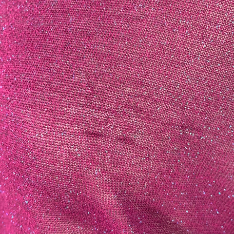 SIES MARJAN Size S Magenta Viscose Blend Metallic Crew Neck Pullover