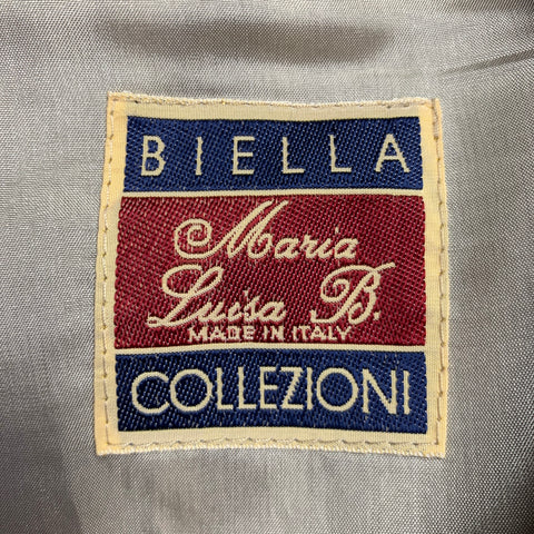 MARIA LUISA B Size 6 Beige Taupe Linen Blend Jacket Blazer