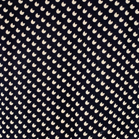 TORY BURCH Size 12 Black Cream Silk Blend Dots High Neck Blouse Casual Top