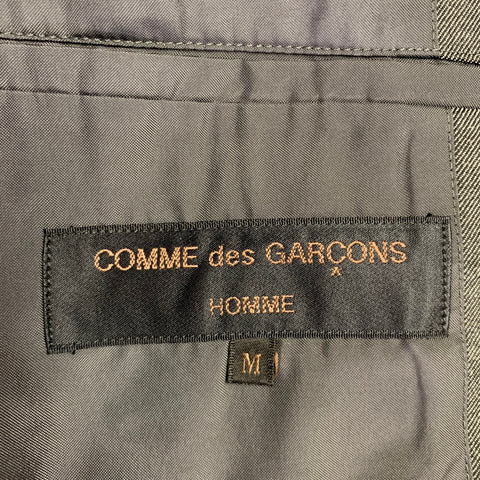COMME des GARCONS Size M Grey Cotton Notch Lapel Sport Coat