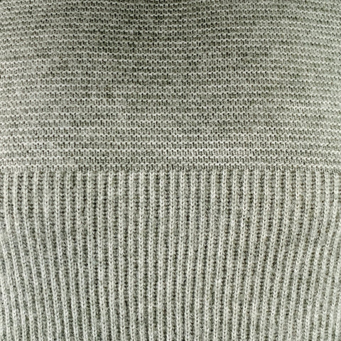 REISS Size S Marcus Green Heather Knit Polyamide Blend Crew Neck Sweater