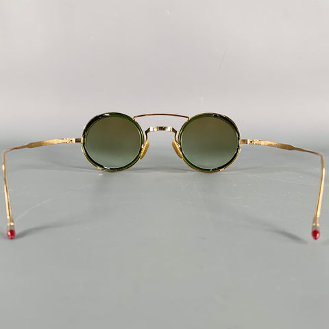JACQUES MARIE MAGE Ringo Gold Metal Limited Edition Sunglasses