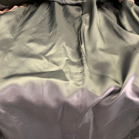 PAUL SMITH Size 40 Black Gold Heather Wool Notch Lapel Suit