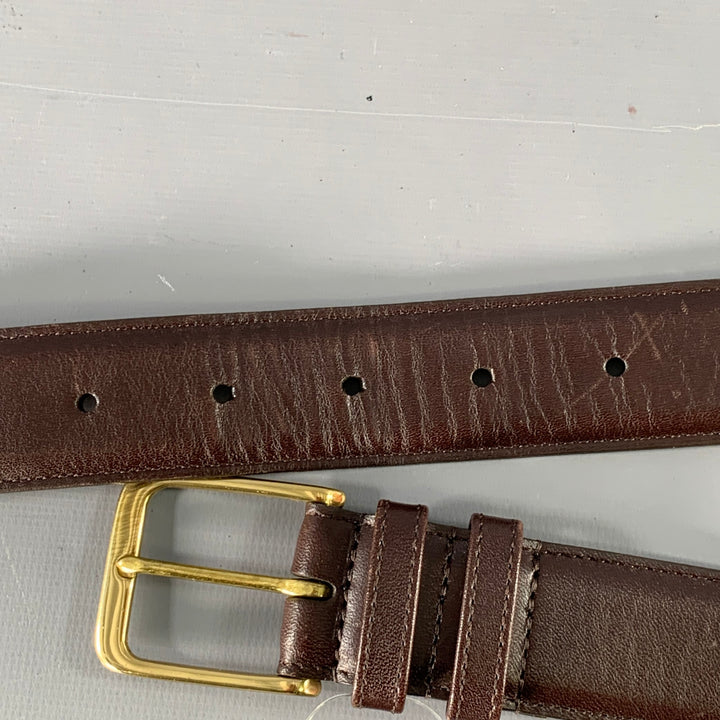 COACH Size 36 Brown Leather Belt