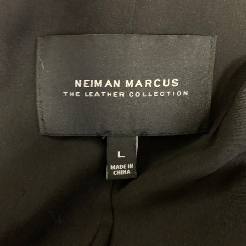 NEIMAN MARCUS Size M Copper Metallic Parka Jacket