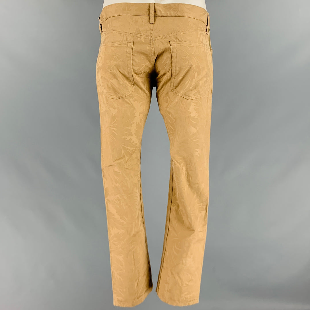 JUNYA WATANABE Size L Beige Damask Cotton Casual Pants