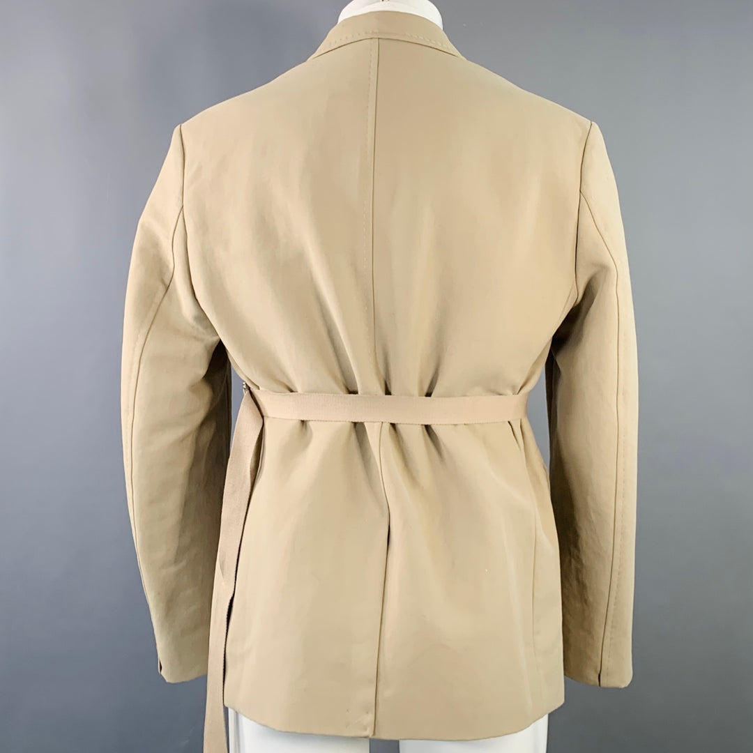 JACQUEMUS LE CHOUCHOU Size 40 Beige Cotton Blend Notch Lapel Sport Coat