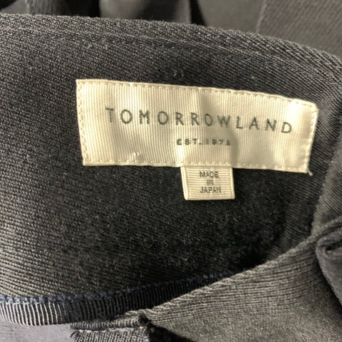 TOMORROWLAND Size 34 Navy Cotton Blend Relaxed fit Casual Pants