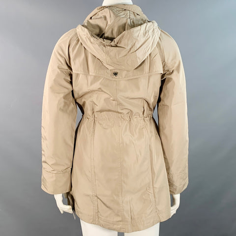 MICHAEL by MICHAEL KORS Size L Beige Polyester Hooded Jacket