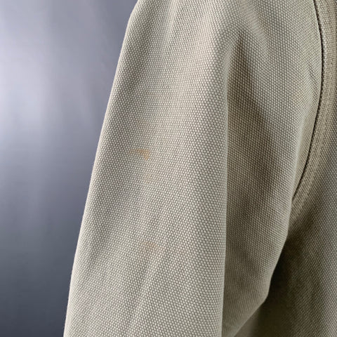 EMILE LAFAURIE Size XXL Braque Grey Cotton Chore Coat