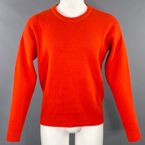 JOHN ELLIOTT Pull ras du cou en cachemire rouge taille S