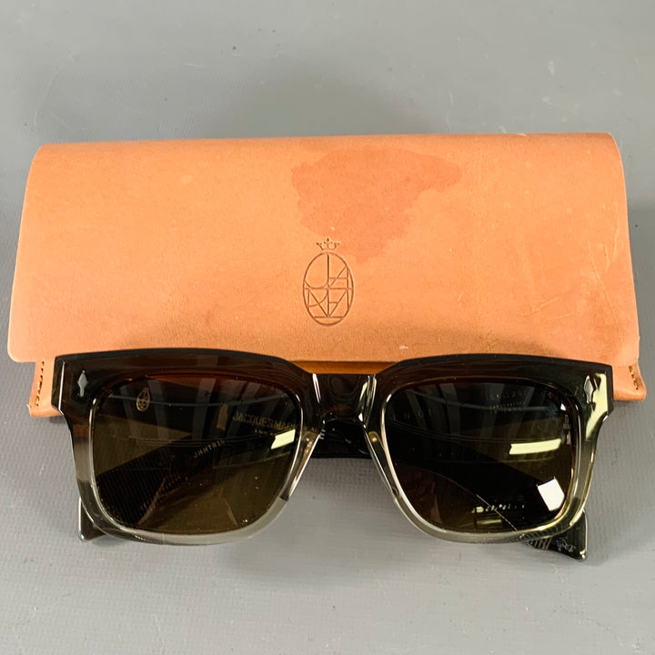 JACQUES MARIE MAGE Torino Grey Ombre Acetate Sunglasses & Eyewear