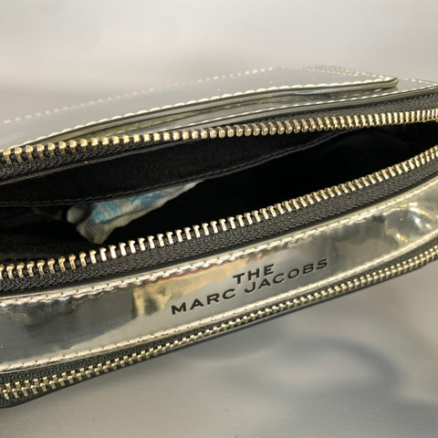 MARC JACOBS SS2016 Silver Metallic Polyurethane Shoulder Bag