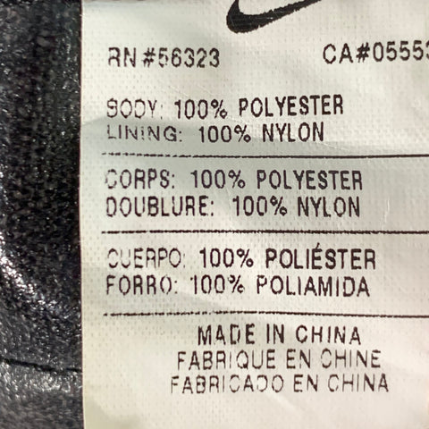 NIKE Eugene Black Logo Polyester Duffle Bag