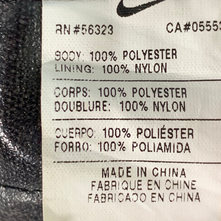 NIKE Eugene Black Logo Polyester Duffle Bag