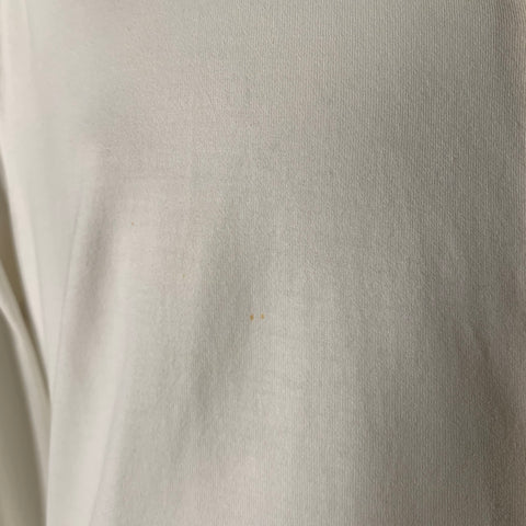 BRUNELLO CUCINELLI Size XL White Cotton Button Up Long Sleeve Shirt