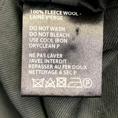 HAIDER ACKERMANN Size 40 Royal Blue Wool Open Front Notch Lapel Sport Coat