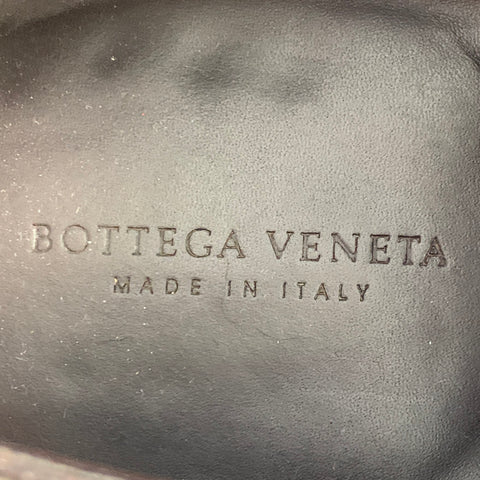 BOTTEGA VENETA Size 11 Brown Perforated Leather Loafers