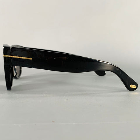 TOM FORD Black Acetate Sunglasses
