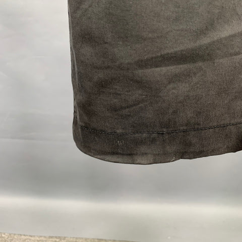 TRANSIT Size 36 Charcoal Grey Cotton Zip Fly Casual Pants
