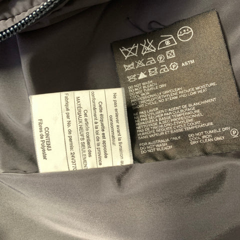 PRADA Size S Grey Dark Grey Nylon Jacket