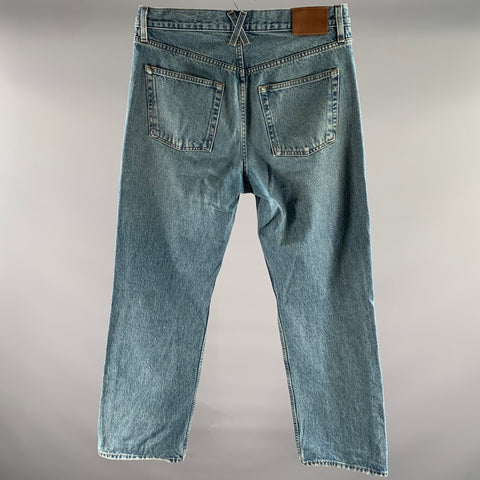 ALEX MILL Size 32 Blue Light Wash Cotton Relaxed fit Jeans