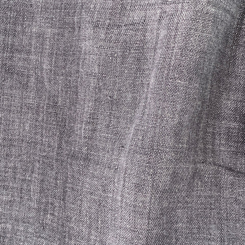 PAUL SMITH Size 32 Grey Charcoal Linen Flat Front Tapered Casual Pants