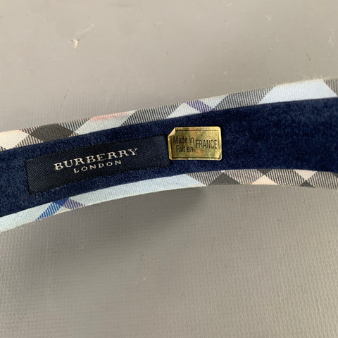 BURBERRY White Light Blue Hats