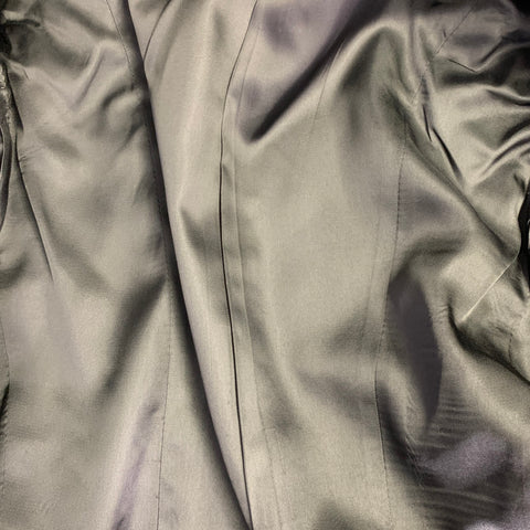 VINTAGE Size 39 Long Black Wool Coattails Tuxedo
