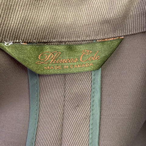 PHINEAS COLE Size 38 Tan Three Piece Notch Lapel Suit