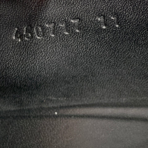 GUCCI Size 11.5 Black Wingtip Leather Double Monk Strap Loafers