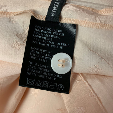 HAIDER ACKERMANN Size L Pink Floral Cupro Rayon Robe