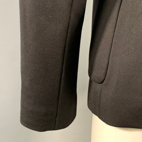Veste Blazer DOROTHEE SCHUMACHER Taille 2 Mélange Viscose Noir