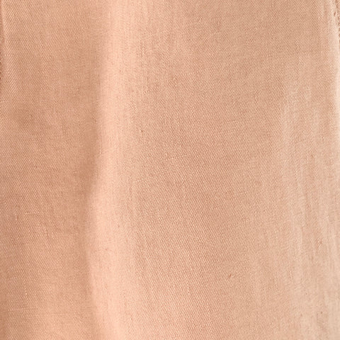 ORLEBAR BROWN Size 32 Griffon Pastel Pink Linen Side Tabs Tapered Casual Pants