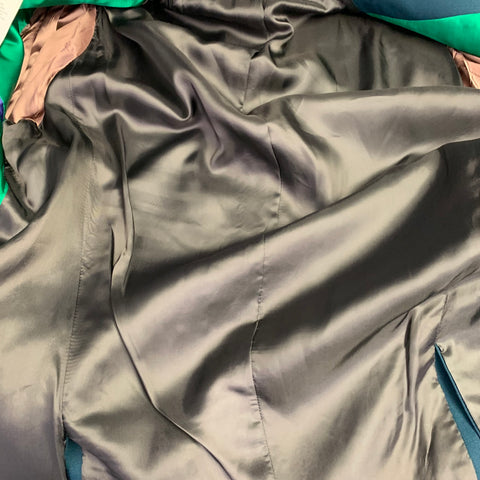 PAUL SMITH Size 42 Green Wool Notch Lapel Sport Coat