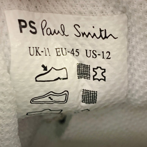 PS by PAUL SMITH Size 12 Khaki Grey Mixed Fabrics Color Block Nylon Sneakers