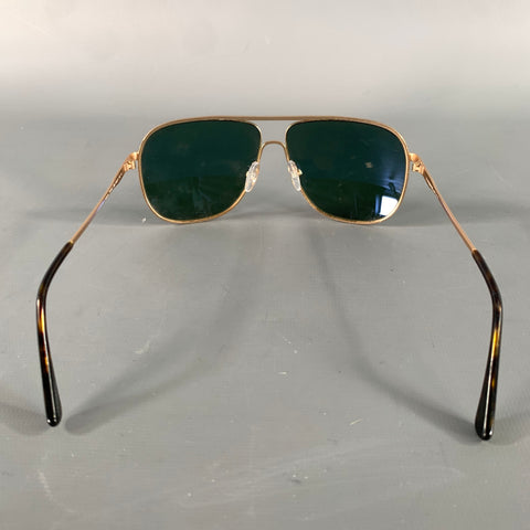 TOM FORD Gold Aviator Sunglasses