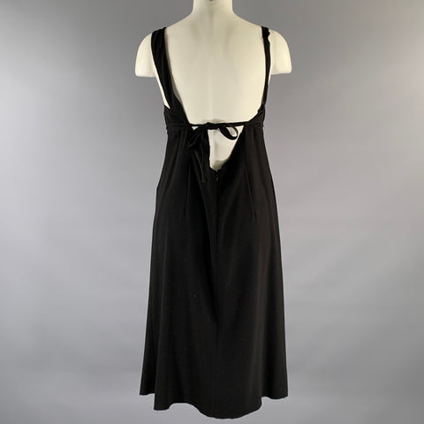 PRADA Size M Crepe P3772 Midi Knee-Length Dress