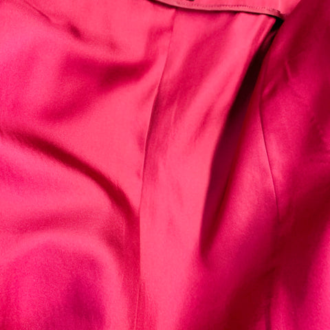 LOUIS VUITTON Size 10 Purple Fuchsia Cotton Blend Jacket Blazer