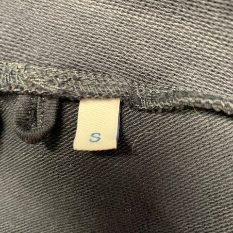 MONCLER Size S Navy Cotton Blend Hooded Jacket