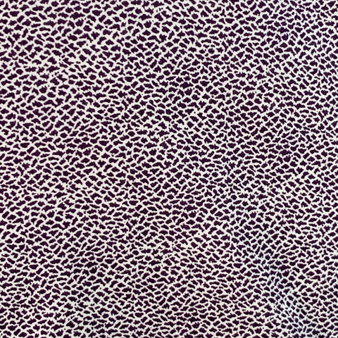 JOHN VARVATOS * U.S.A. Size XL Purple White Abstract Cotton Short Sleeve Shirt