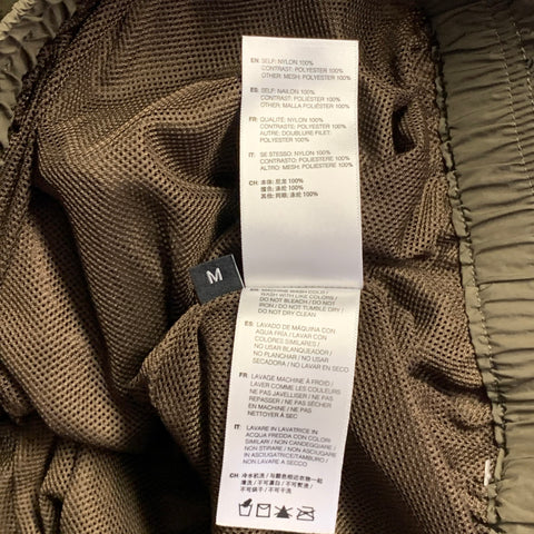JOHN ELLIOTT Size 30 Olive Green Nylon Drawstring Casual Pants
