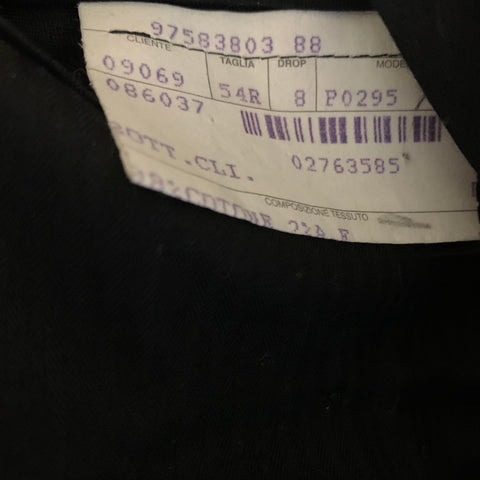 PRADA Size 38 Black Cotton Blend Flat Front Dress Pants
